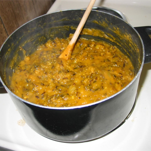 Curried Wild Rice and Squash Soup