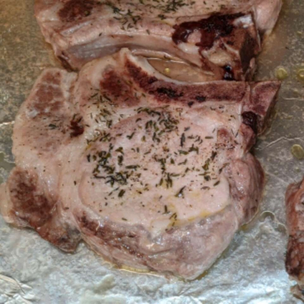 Perfect Simple Roasted Pork Chops