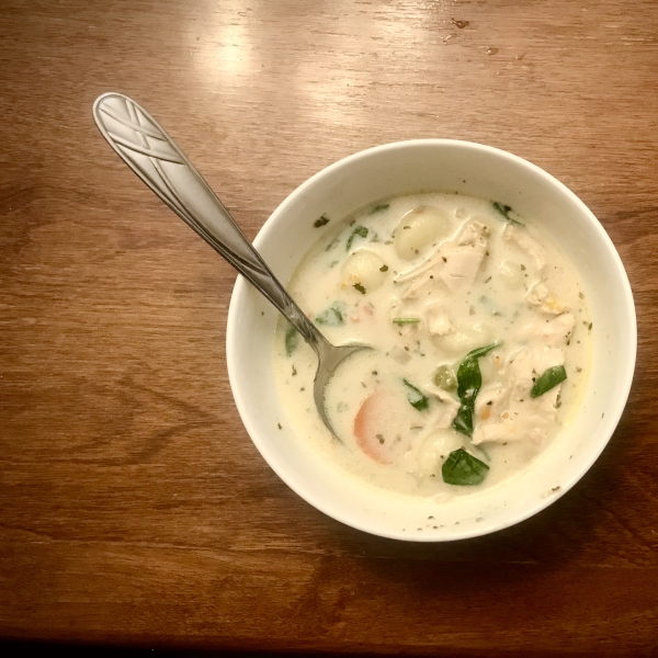 Instant Pot® Chicken and Gnocchi Soup