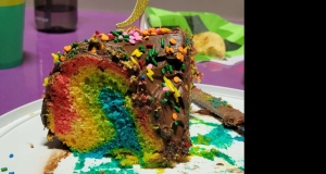 Rainbow Bundt® Cake