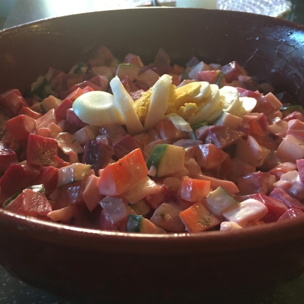 Beet and Cucumber Salad