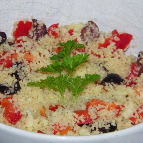 Simple Greek Couscous