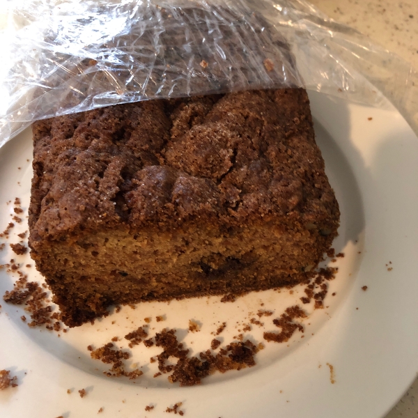 Apple Bread with Double Streusel