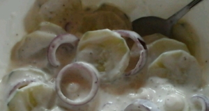 Cucumbers in Sour Cream