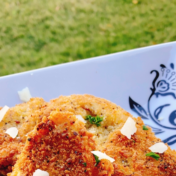 Crunchy Lemon-Garlic-Parmesan Chicken Tenders