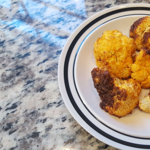 Roasted Buffalo Cauliflower