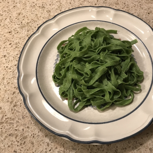 Fresh Spinach Pasta