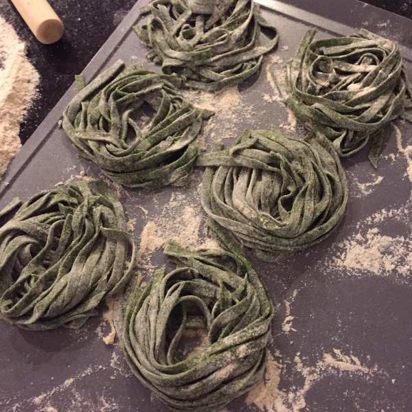 Fresh Spinach Pasta