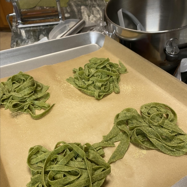 Fresh Spinach Pasta