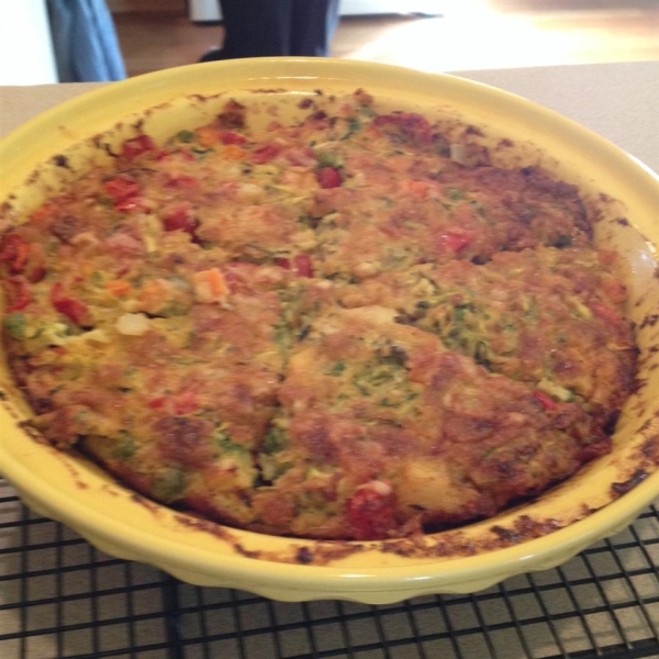 Zucchini, Corn, and Tomato Pie