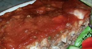 Stuffing Meatloaf with a Sweet Glaze