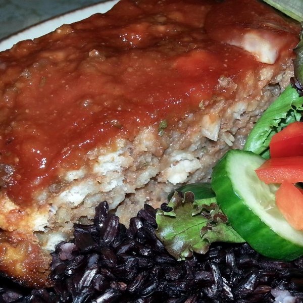 Stuffing Meatloaf with a Sweet Glaze