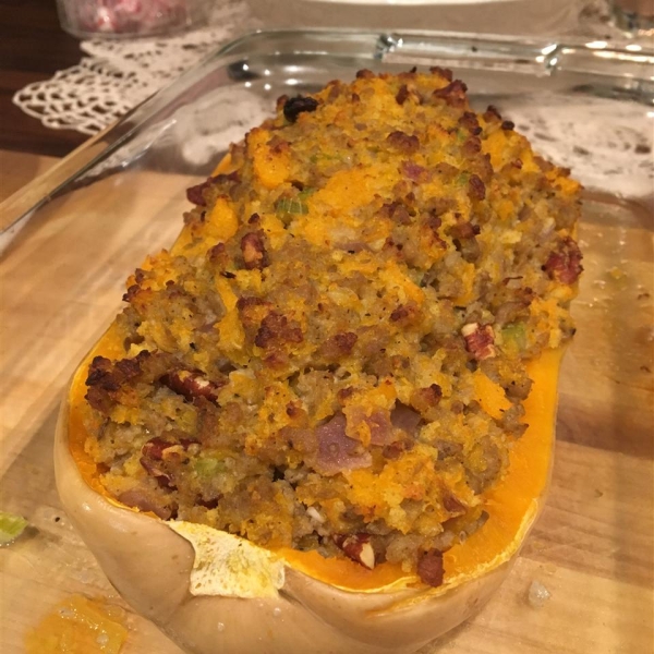 Baked Stuffed Winter Squash