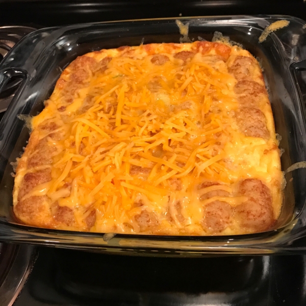 Ham and Cheese Omelet Casserole