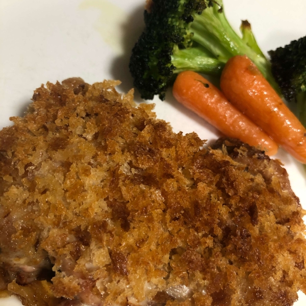 Crispy Panko Chicken Thighs