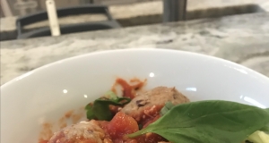 Quick Bean and Turkey Italian Meatballs