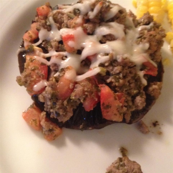 Turkey Portobello Pizza