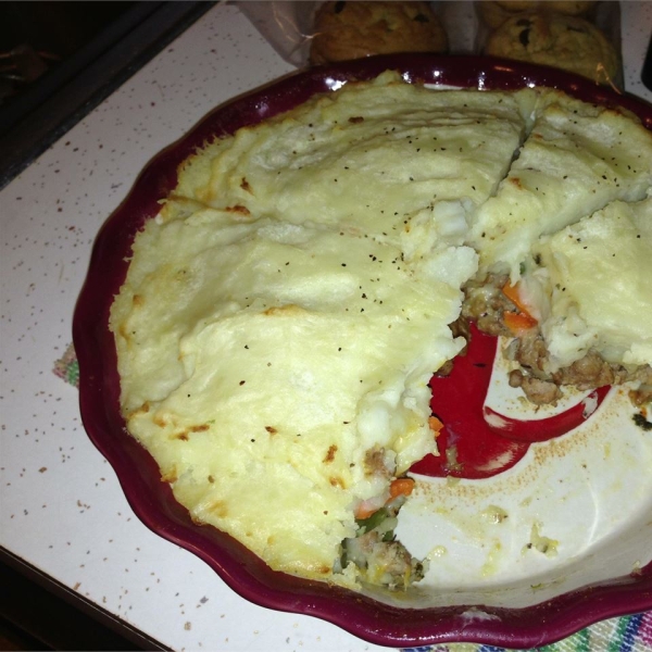 Becca's Custom Turkey Shepherd's Pie