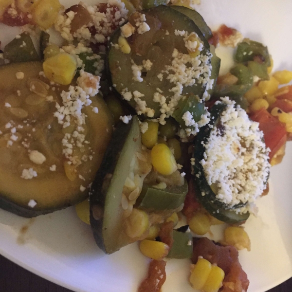 Calabacitas con Elote (Zucchini with Corn)