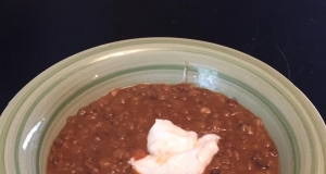 Sleeper Heater Lentil Soup