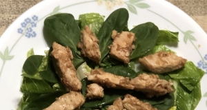Lime-Garlic Chicken and Spinach Salad