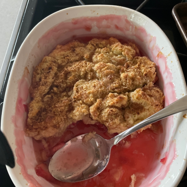 Rhubarb Cobbler