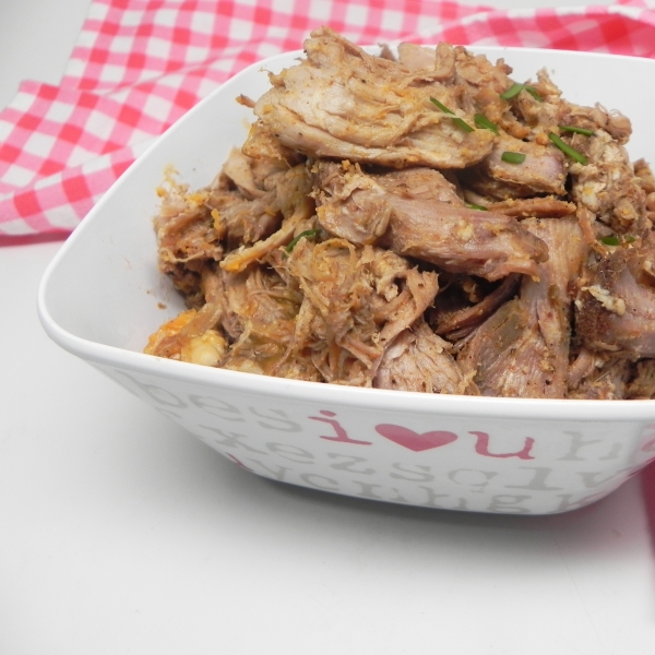 Faux Smoked Pulled Pork (Carnitas)