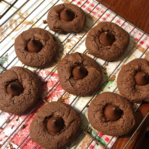 Jeanne's Chocolate Kiss Cookies