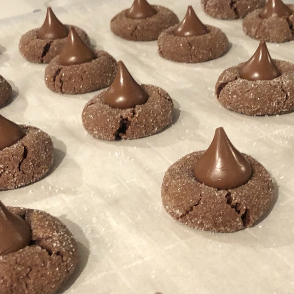 Jeanne's Chocolate Kiss Cookies