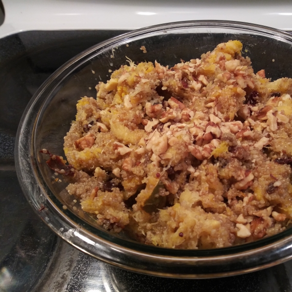 Quinoa-Stuffed Acorn Squash