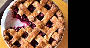 Cherry-Berry Pie with Whole Wheat Pie Crust