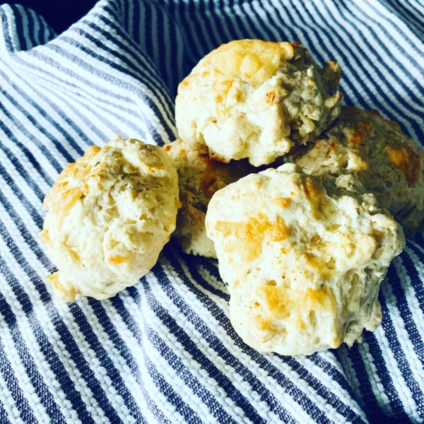 Cheddar and Chive Scones