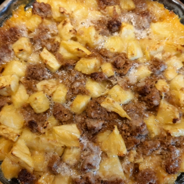 Baked Pineapple Side Dish