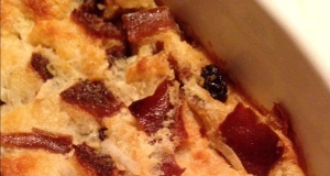 Pretzel Roll Bread Pudding