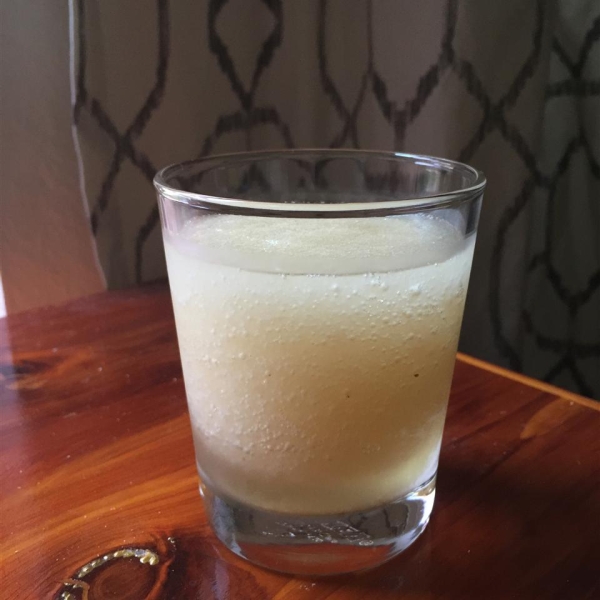 Whiskey Sidecar Slush with Broiled Lemon Juice