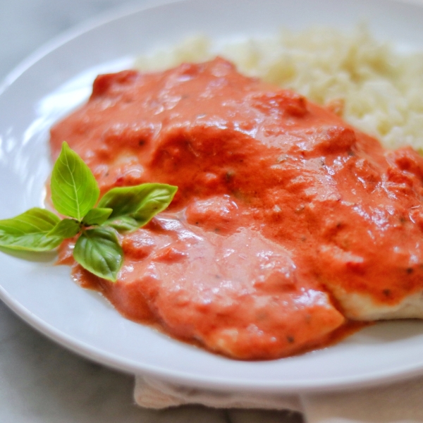 Garlic and Tomato Tilapia