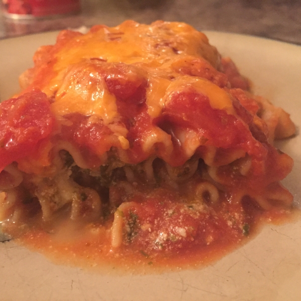 Lighter Simple Lasagna Roll Ups