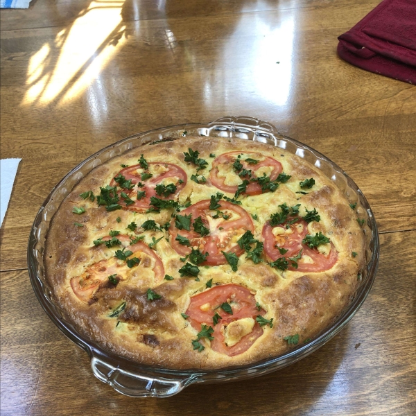 Zucchini Tomato Pie