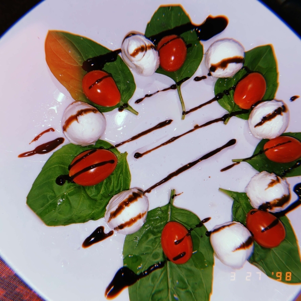 Cherry Tomato Caprese Salad