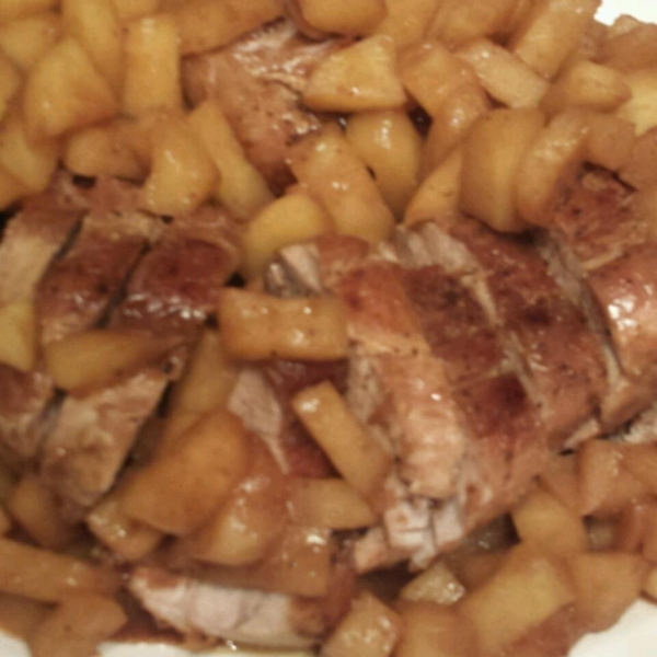 Pork Tenderloin with Apples