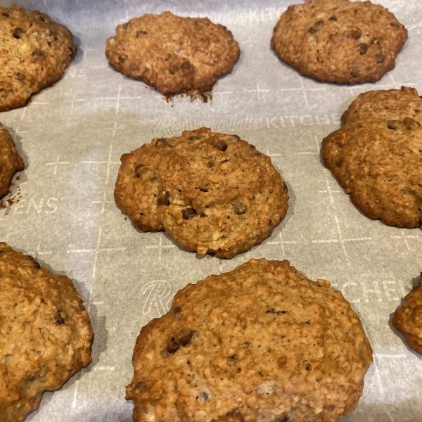 Banana Oatmeal Cookies