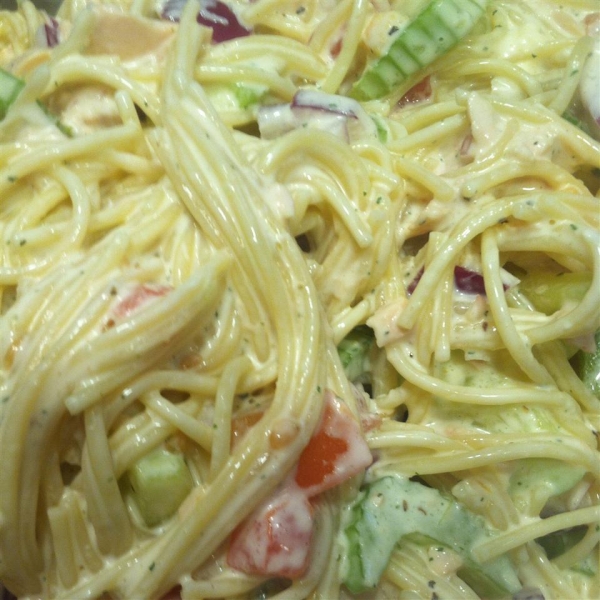 Rhonda's Confetti Spaghetti Pasta Salad