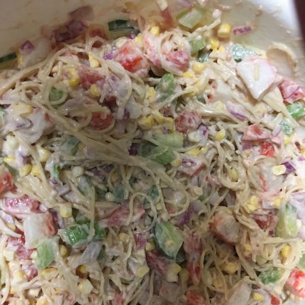 Rhonda's Confetti Spaghetti Pasta Salad