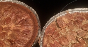 2-Layer Rum Pecan Pie with Cheesecake