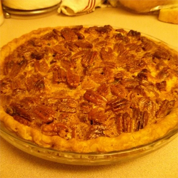 2-Layer Rum Pecan Pie with Cheesecake