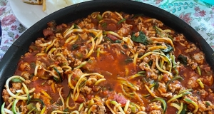 Turkey Spaghetti Zoodles