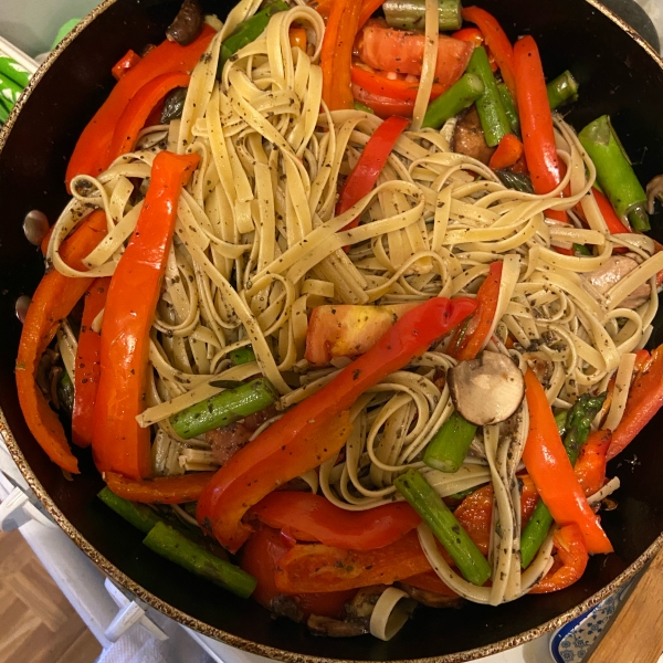 Roasted Veggie Pasta