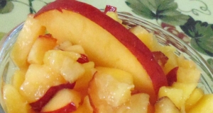 Alyssa's Mango Peach Salsa