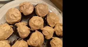 Brownie Bites with Peanut Butter Frosting