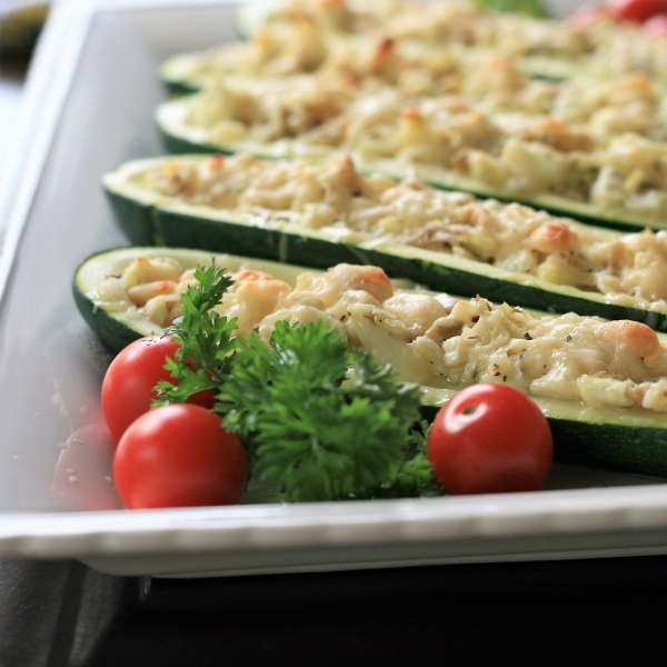 Mediterranean Zucchini Boats